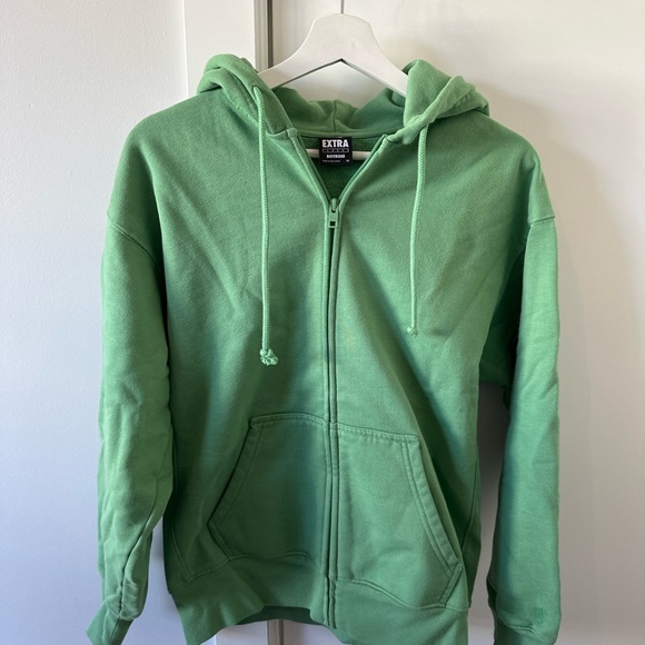 Aritzia Extra Cozy Fleece Boyfriend Zip Hoodie - Picture 2 of 3